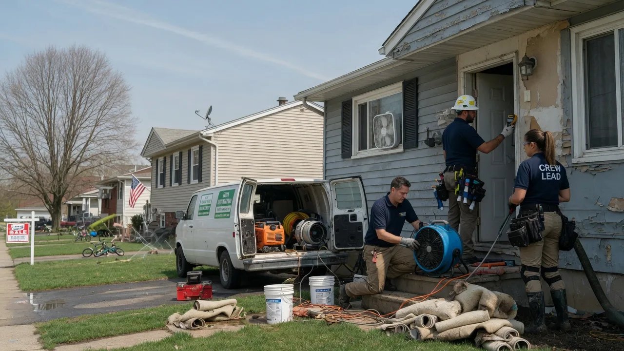 Flood Cleanup in Milanville, PA near me